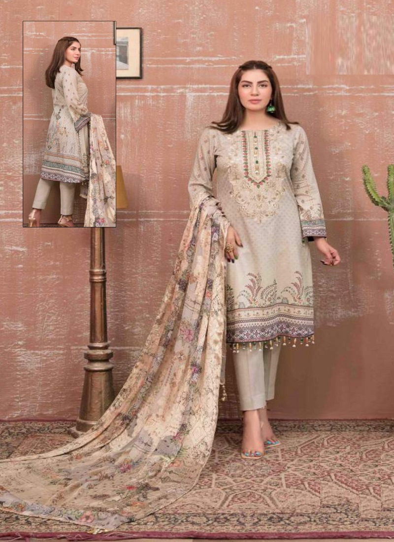 Keval Kainat 3 Luxury Lawn Casual Daily Wear Designer Karachi Dress Material Collection
